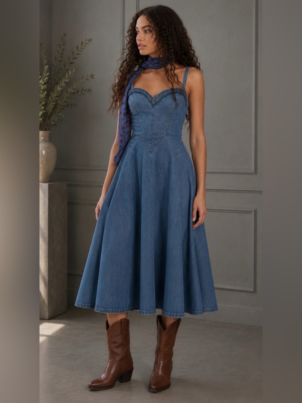 Free People Another Season Midi Dress